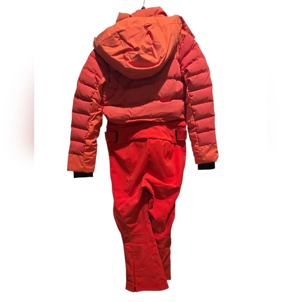 The North Face Off The Clock Snowsuit Women's Bright Orange Ski Jacket - Picture 11 of 13